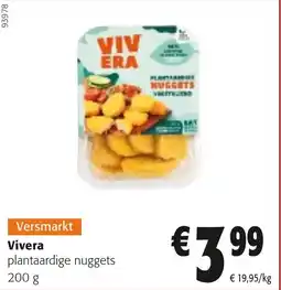 Colruyt Vivera Plantaardige Nuggets aanbieding