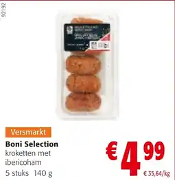Colruyt Boni Selection Kroketten met Ibericoham aanbieding