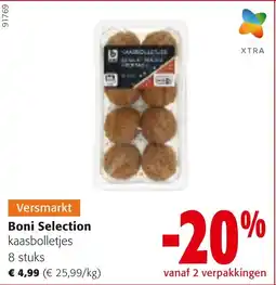 Colruyt Boni Selection Kaasbolletjes aanbieding