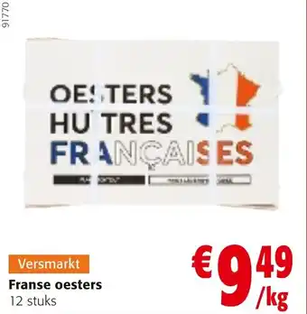 Colruyt Franse Oesters aanbieding