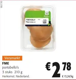 Colruyt FME Portobello's aanbieding