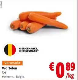 Colruyt Wortelen Los aanbieding