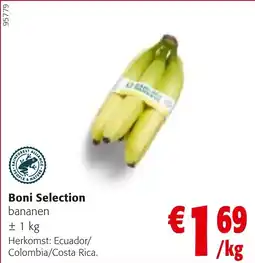 Colruyt Boni Selection Bananen aanbieding