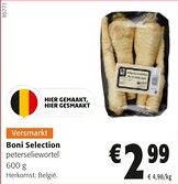 Colruyt Boni Selection Peterseliewortel aanbieding