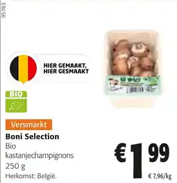 Colruyt Boni Selection Bio Kastanjechampignons aanbieding