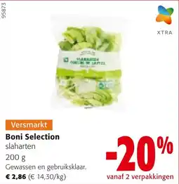 Colruyt Boni Selection Slaharten aanbieding