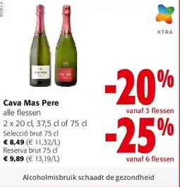 Colruyt Cava Mas Pere Selecció brut 75 cl aanbieding