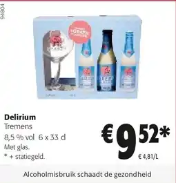 Colruyt Delirium Tremens aanbieding
