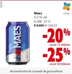 Colruyt Maes 5,2 % vol aanbieding