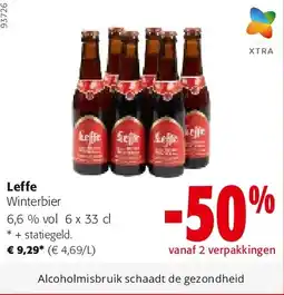 Colruyt Leffe Winterbier aanbieding