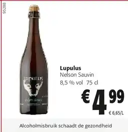 Colruyt Lupulus Nelson Sauvin 8,5 % vol 75 cl aanbieding