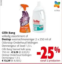 Colruyt Cillit Bang Destop Onderhoud leidingen Dennengeur 1,5 L aanbieding