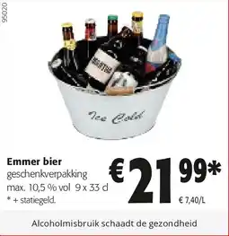 Colruyt Emmer bier geschenkverpakking aanbieding