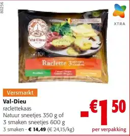 Colruyt Val-Dieu 3 smaken aanbieding