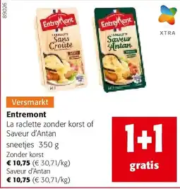Colruyt Entremont Zonder korst aanbieding