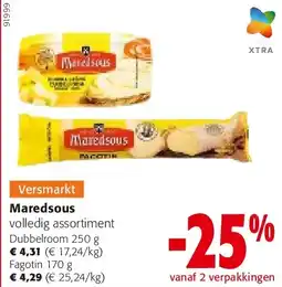 Colruyt Maredsous Dubbelroom 250 g aanbieding