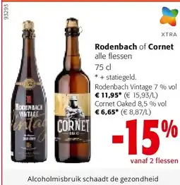 Colruyt Rodenbach Vintage 7 % vol aanbieding
