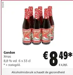 Colruyt Gordon Xmas aanbieding