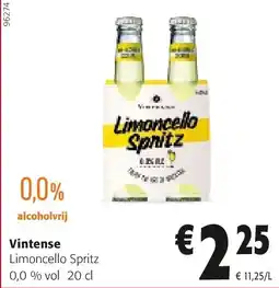 Colruyt Vintense Limoncello Spritz 0,0 % vol 20 cl aanbieding