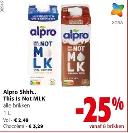 Colruyt Alpro Shhh.. This Is Not MLK Vol aanbieding