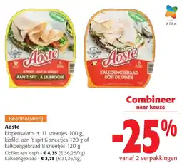 Colruyt Aoste Kalkoengebraad aanbieding
