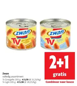 Colruyt Zwan Tv Gevogelte 205 g aanbieding