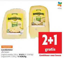 Colruyt Leerdammer Original sneetjes 350 g aanbieding