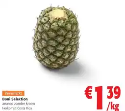 Colruyt Boni Selection ananas zonder kroon aanbieding