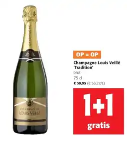Colruyt Champagne Louis Veillé ‘Tradition’ aanbieding