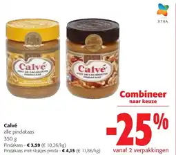 Colruyt Calvé Pindakaas aanbieding