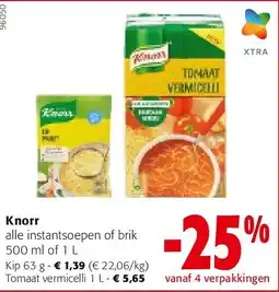 Colruyt Knorr Kip 63 g aanbieding