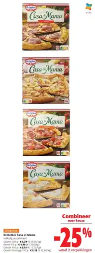 Colruyt Dr.Oetker Casa di Mama Salame 390 g aanbieding