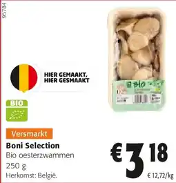 Colruyt Boni Selection Bio oesterzwammen 250 g aanbieding