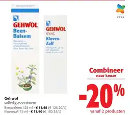 Colruyt Gehwol Beenbalsem 125 ml aanbieding