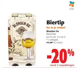Colruyt Blonden Os blond bier aanbieding