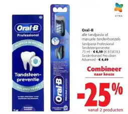 Colruyt Oral-B Tandsteenpreventie 75 ml aanbieding