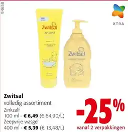 Colruyt Zwitsal Zinkzalf 100 ml aanbieding