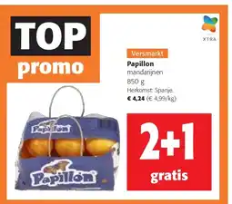 Colruyt Papillon mandarijnen 850 g aanbieding
