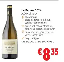 Colruyt La Baume 2024 A.O.P. Limoux aanbieding