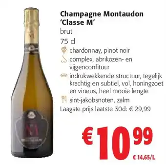 Champagne Montaudon ‘Classe M’