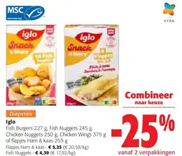Colruyt Iglo Fish Nuggets aanbieding
