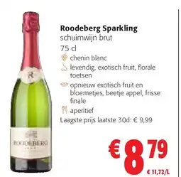Colruyt Roodeberg Sparkling schuimwijn brut 75 cl aanbieding