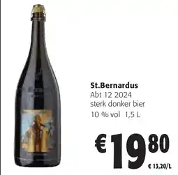 Colruyt St.Bernardus Abt 12 2024 sterk donker bier aanbieding