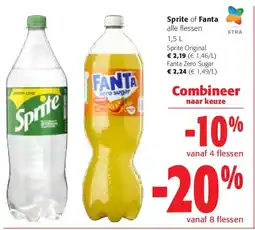 Colruyt Sprite Original aanbieding