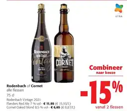 Colruyt Cornet Oaked blond 8,5 % vol aanbieding