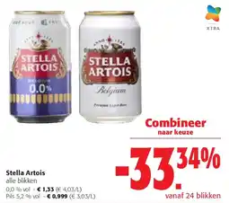 Colruyt Stella Artois 0,0 % vol aanbieding
