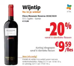 Colruyt Finca Museum Reserva 2020/2021 aanbieding