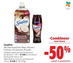 Colruyt Soupline Vloeibare wasverzachter Verwarmend 60 dosissen 1,28 L aanbieding