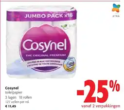 Colruyt Cosynel toiletpapier aanbieding