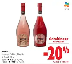 Colruyt Martini Bellini aanbieding